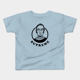 Ruth Bader Ginsberg is Supreme (RBG) Kids T-Shirt